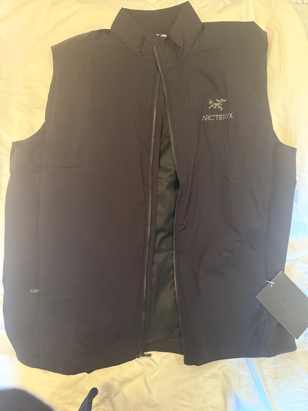Arc'teryx Black Zippered Softshell Vest